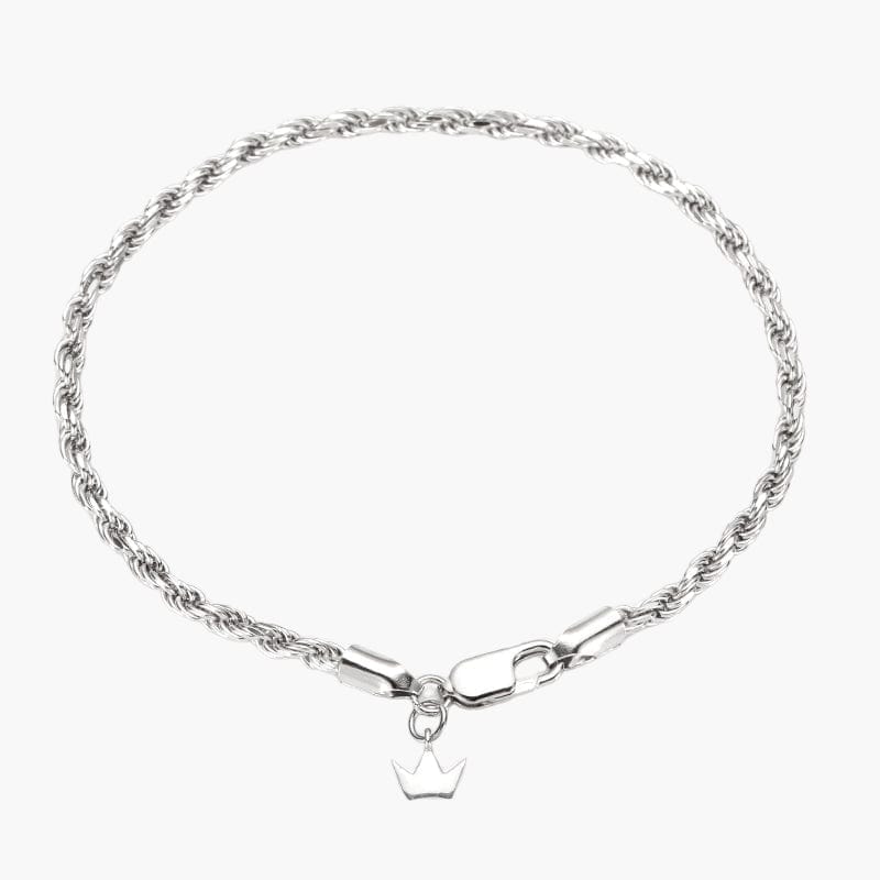 925 Rope Bracelet 2.8MM - Silver