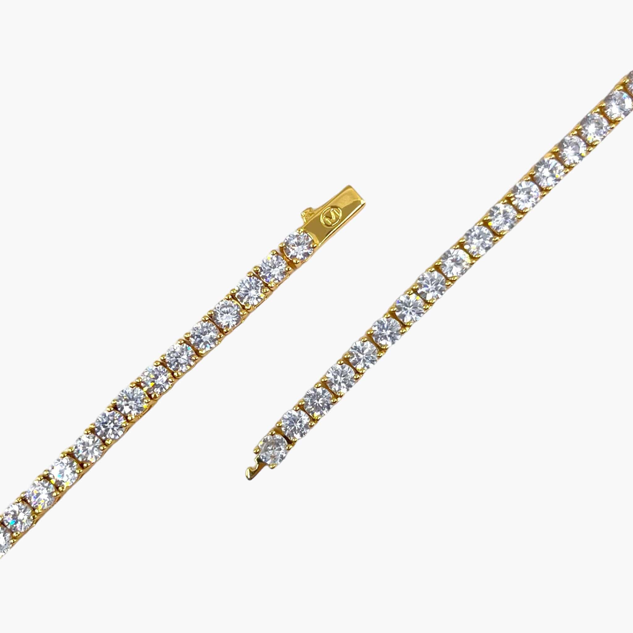 Tennis Bracelet 4MM - Gold