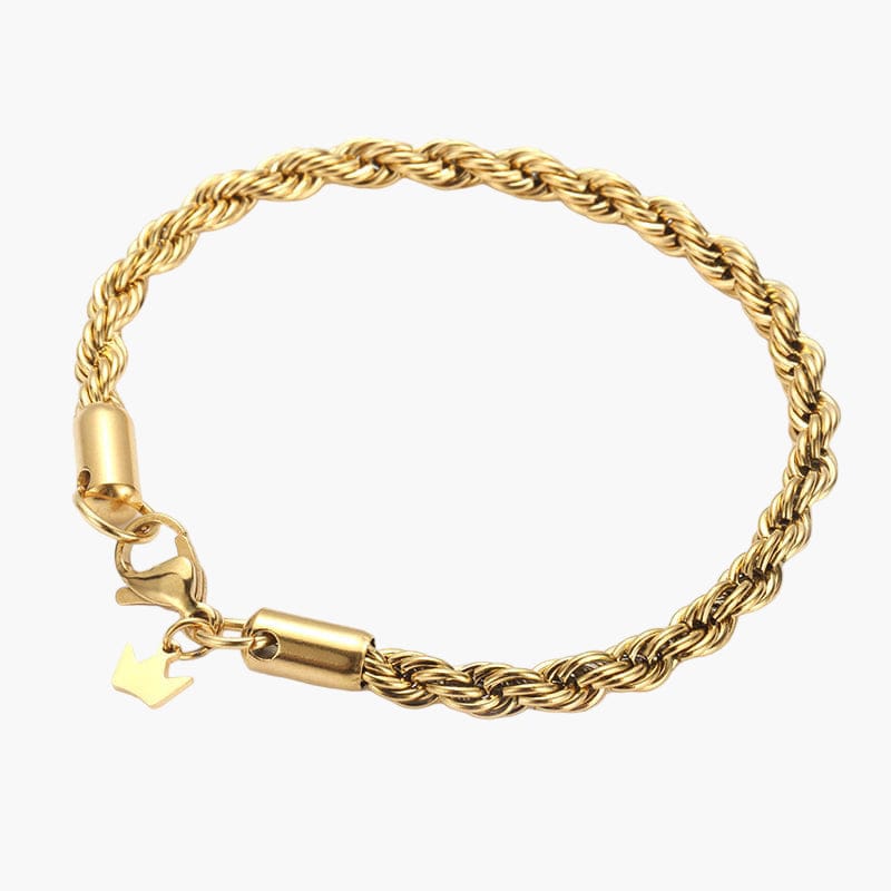 Rope Bracelet - Gold 5MM