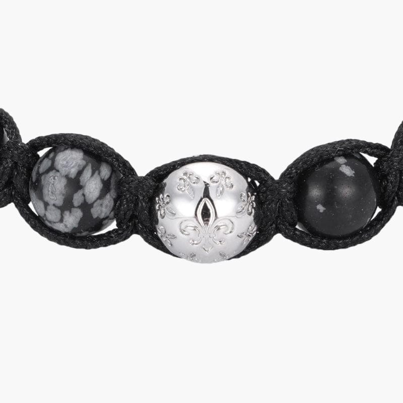 Fleur De Lis Pattern - silver