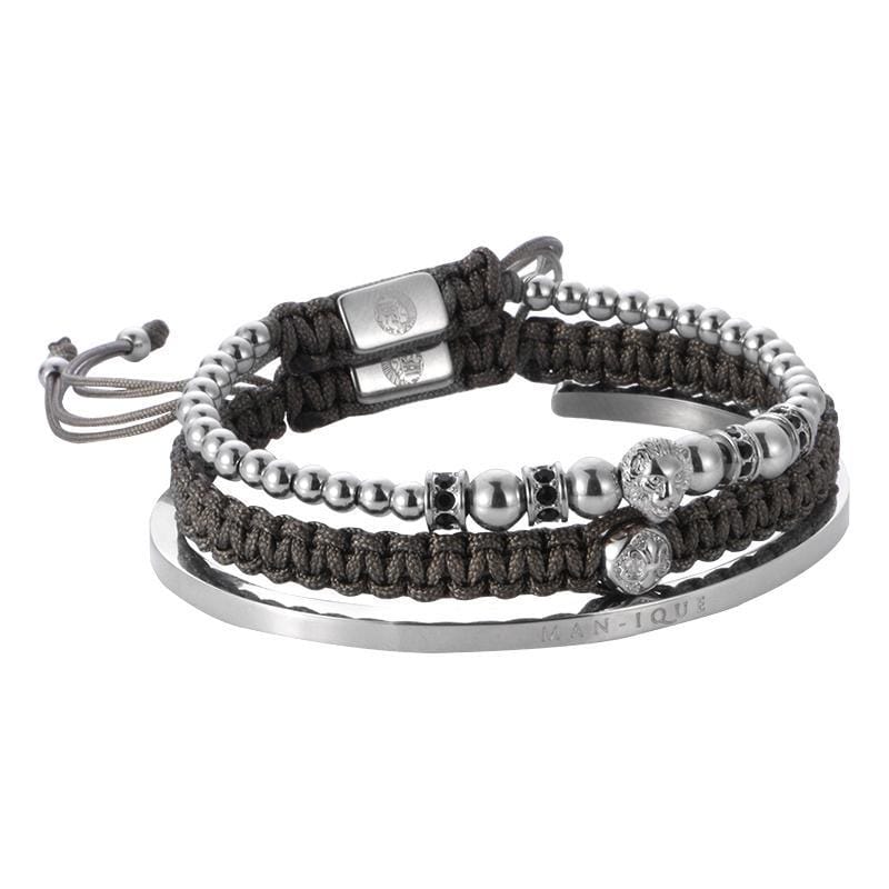 Mapogo Set - Silver -1 - Man-ique Boutique