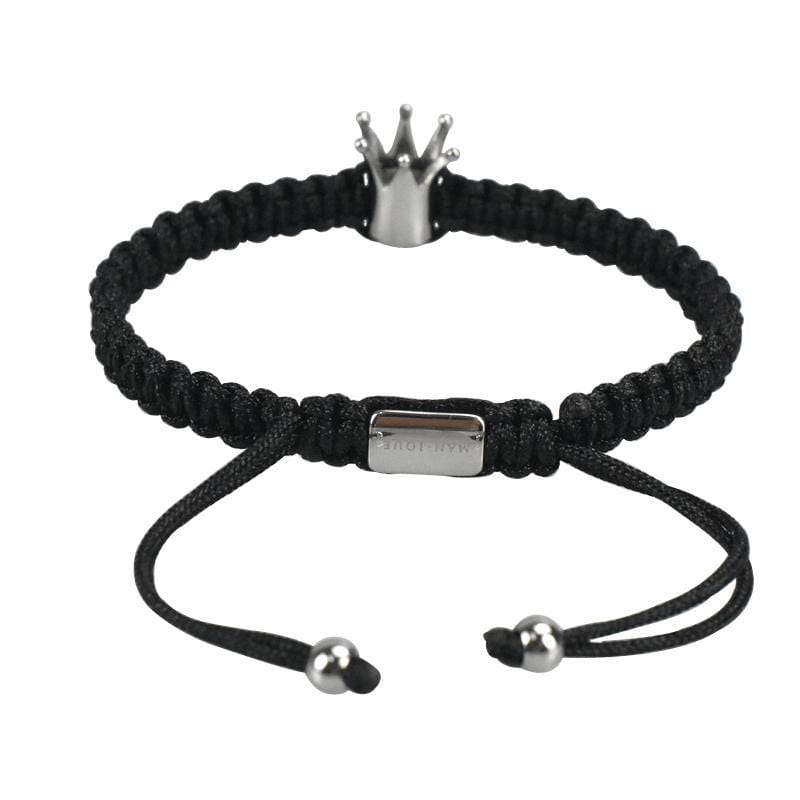 Braided Crown - Silver - Man-ique Boutique