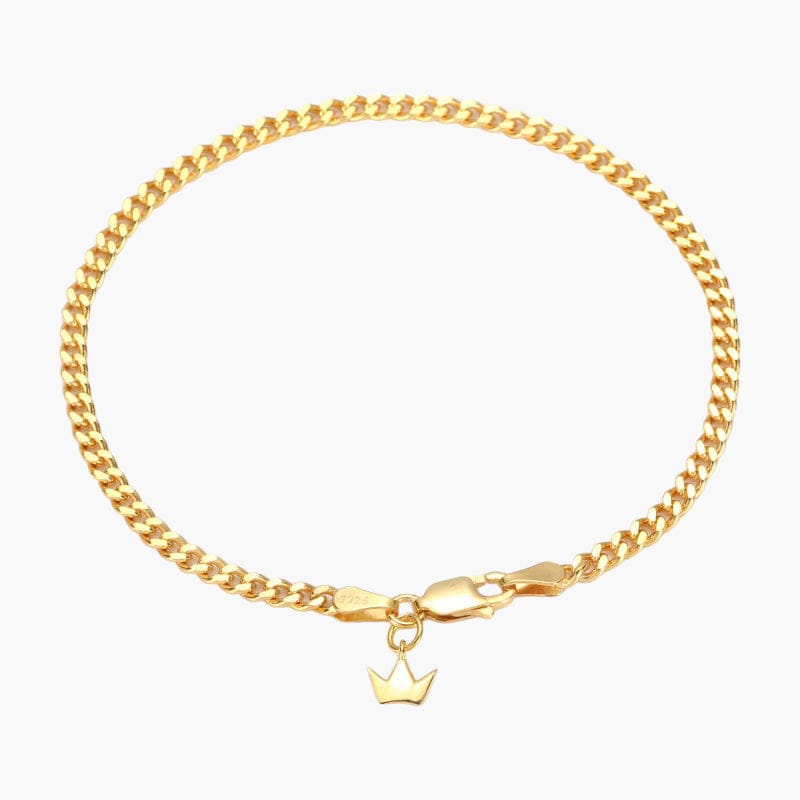 925 Cuban Link Bracelet - 3MM
