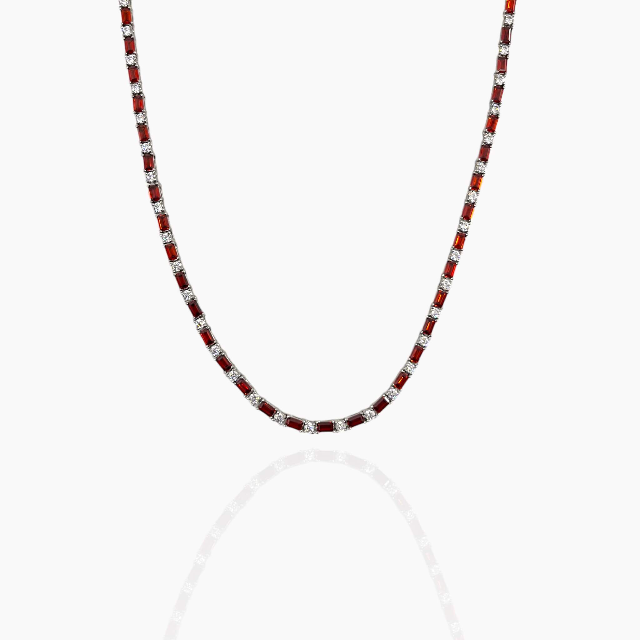 Ruby Tennis Bundle 3MM - White Gold