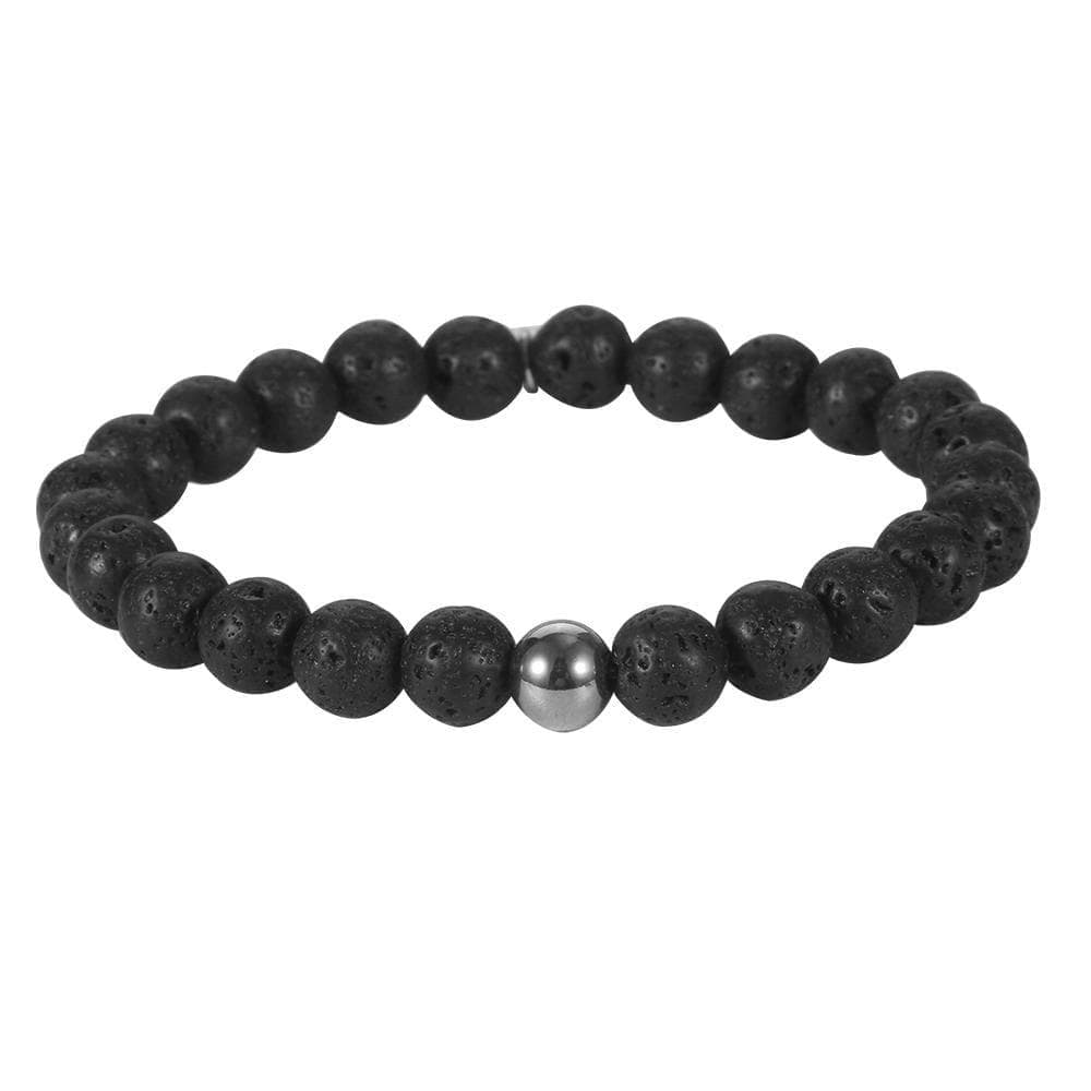 Man-ique Silver Lava Medallion - Man-ique Boutique