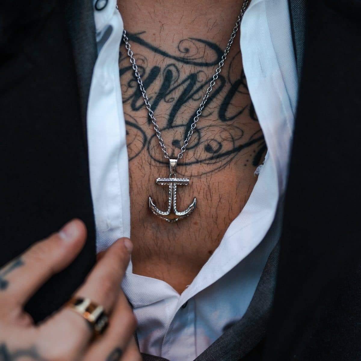 Silver Anchor - Man-ique Boutique