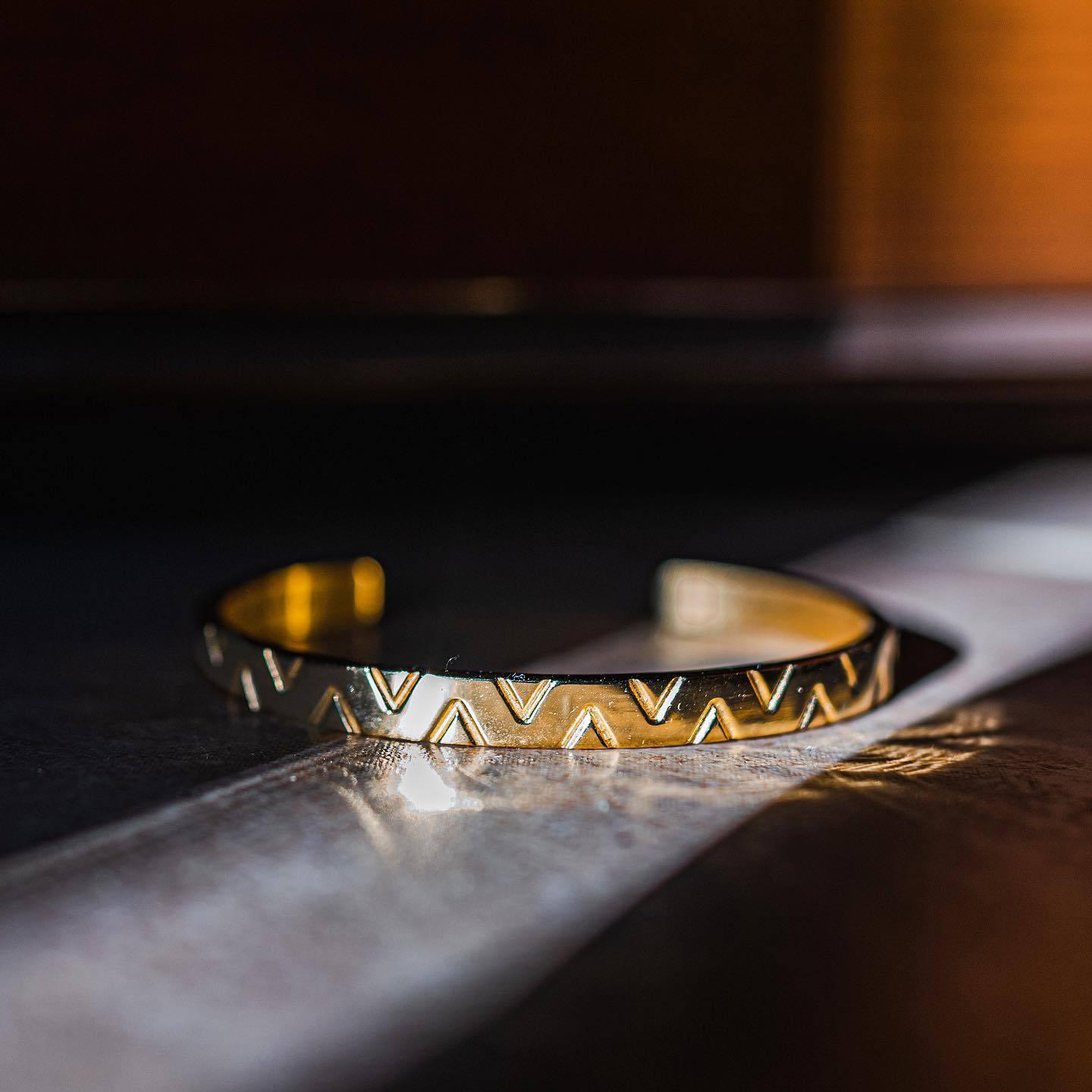 Tri Bangle - Gold - Man-ique Boutique